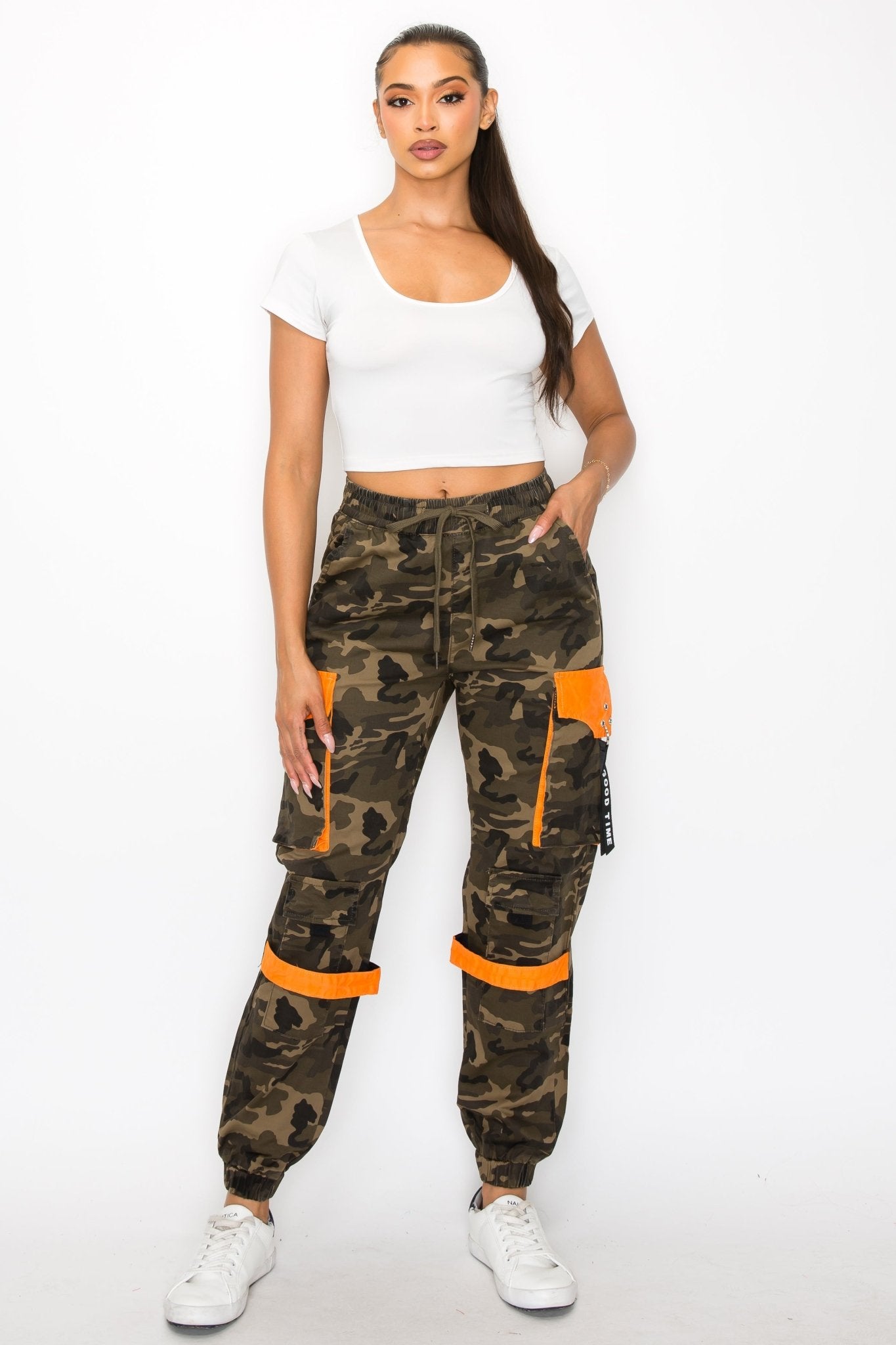 Can't See Me Cargo Joggers - Camo - 2 Cute