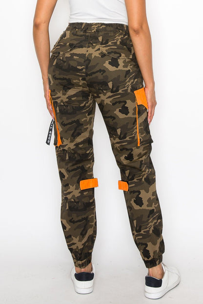 Can't See Me Cargo Joggers - Camo - 2 Cute