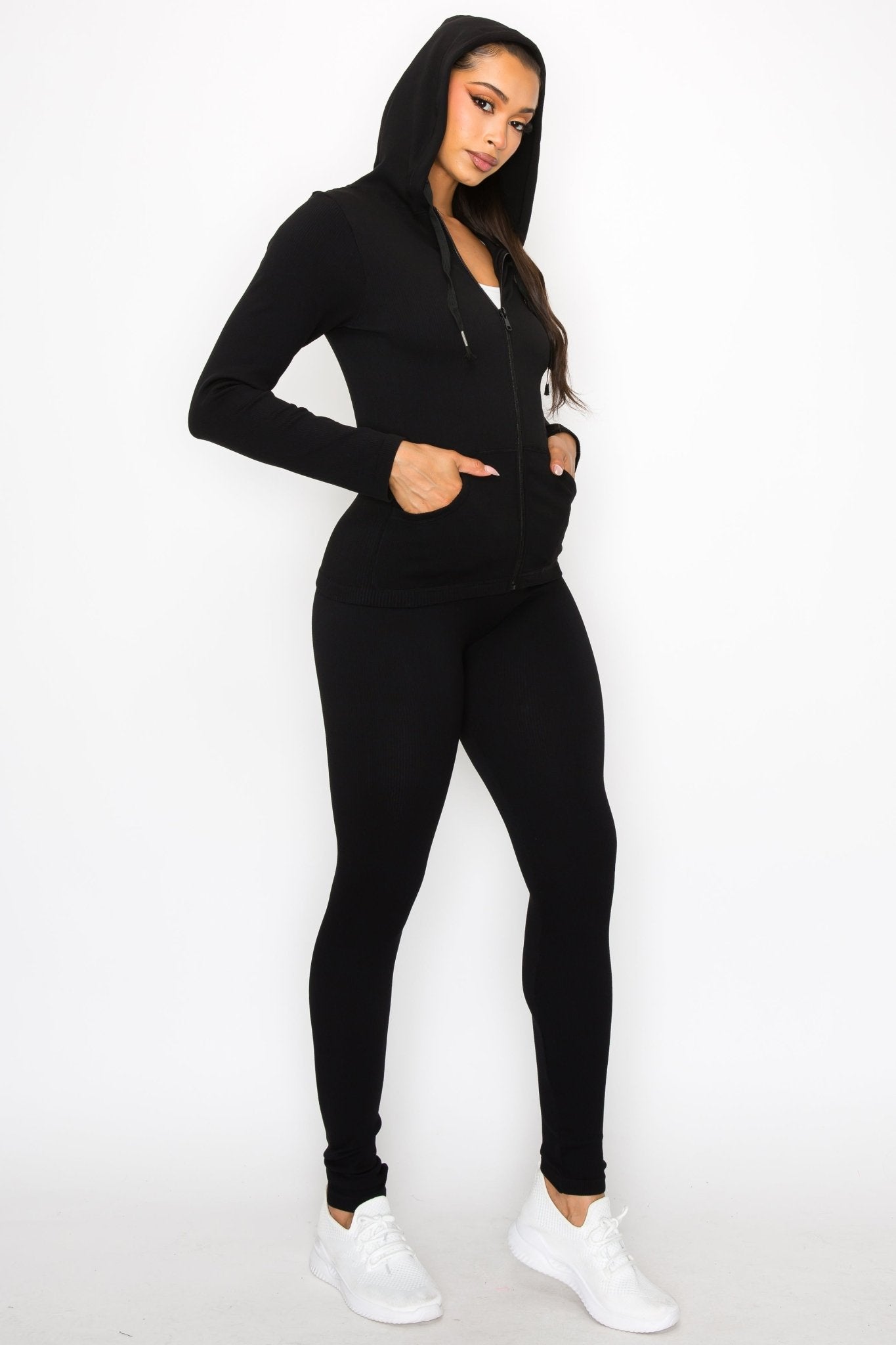 It's Giving Legging Set - Black - 2 Cute