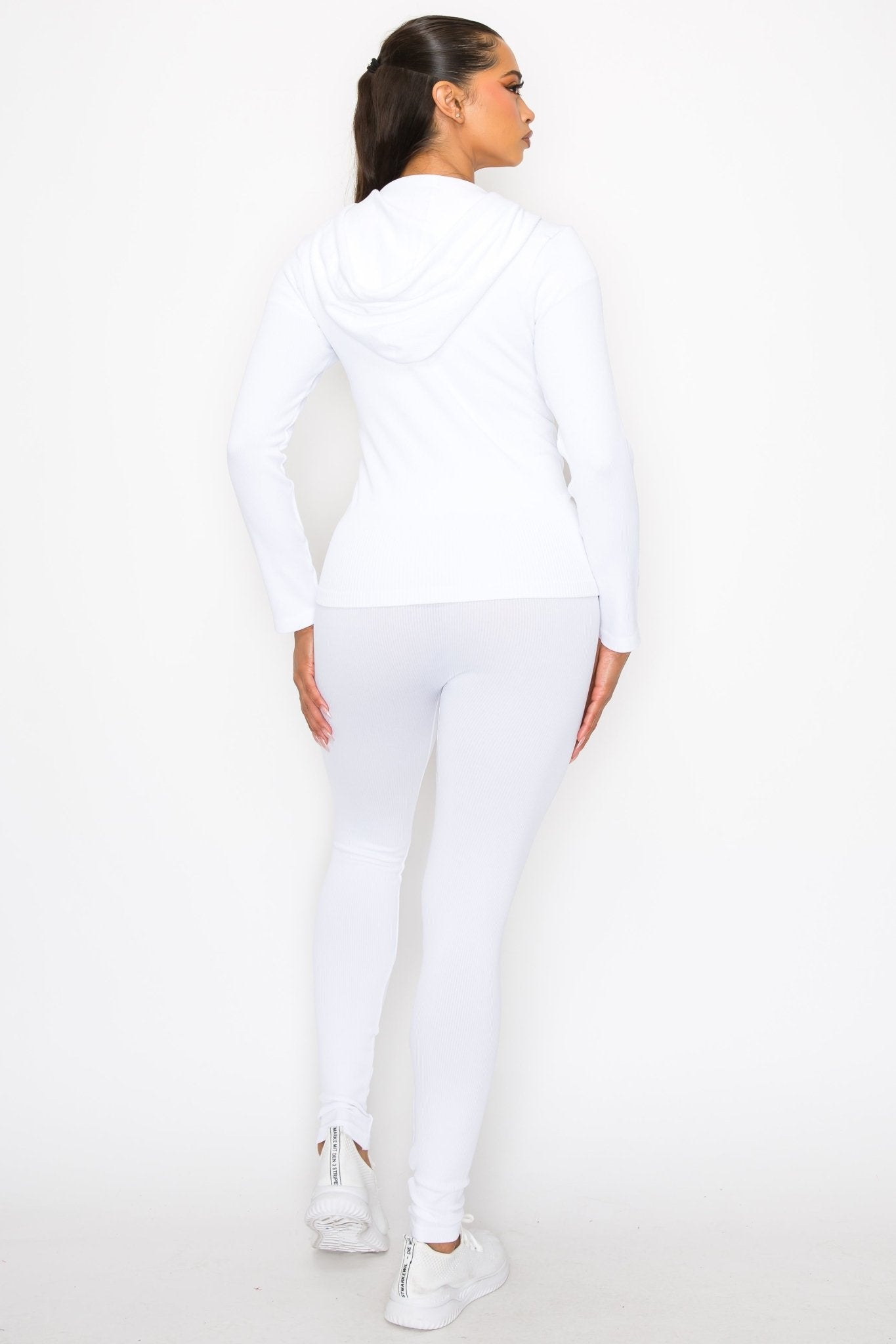 It's Giving Legging Set - White - 2 Cute